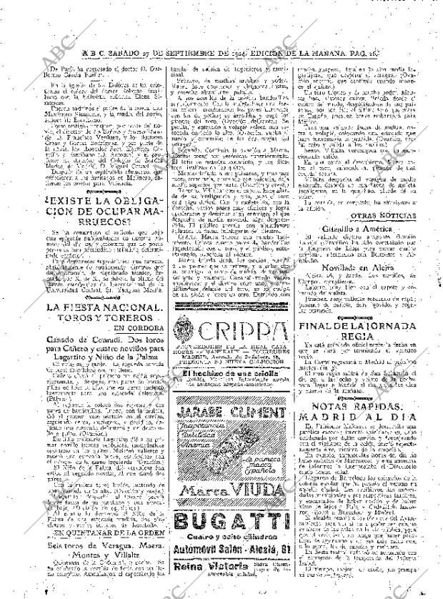 ABC MADRID 27-09-1924 página 16