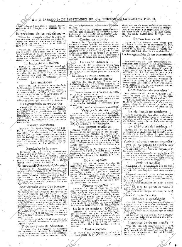 ABC MADRID 27-09-1924 página 18