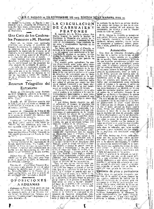 ABC MADRID 27-09-1924 página 22