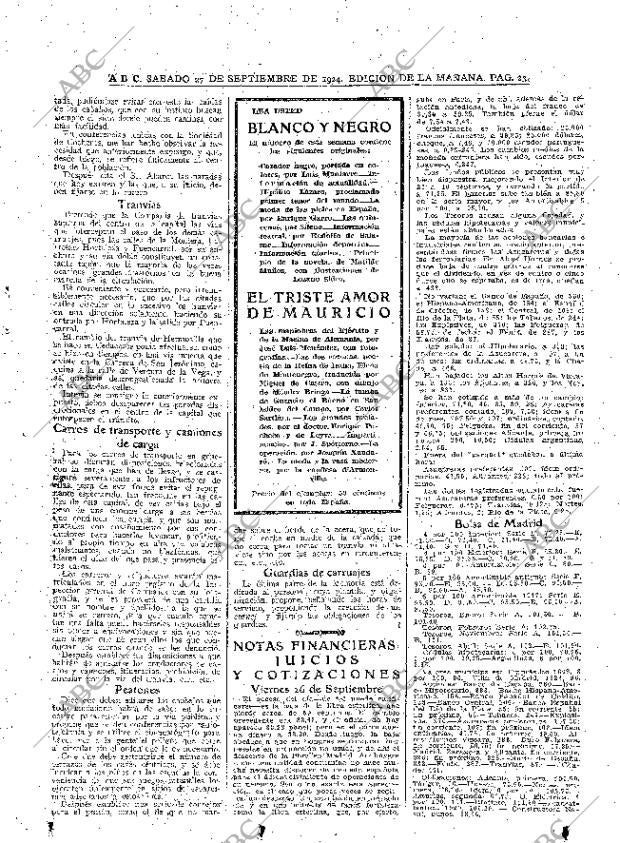ABC MADRID 27-09-1924 página 23