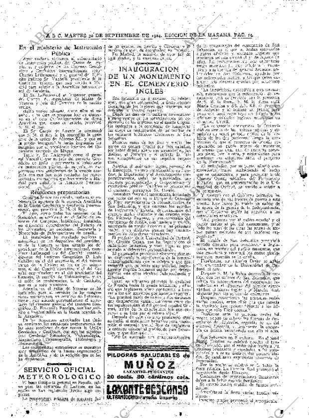 ABC MADRID 30-09-1924 página 14