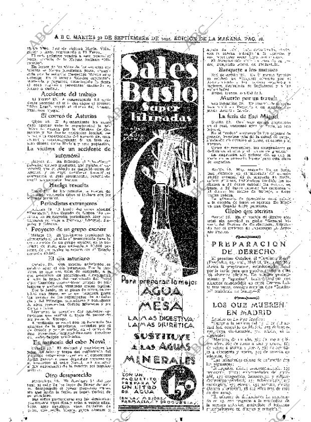 ABC MADRID 30-09-1924 página 16