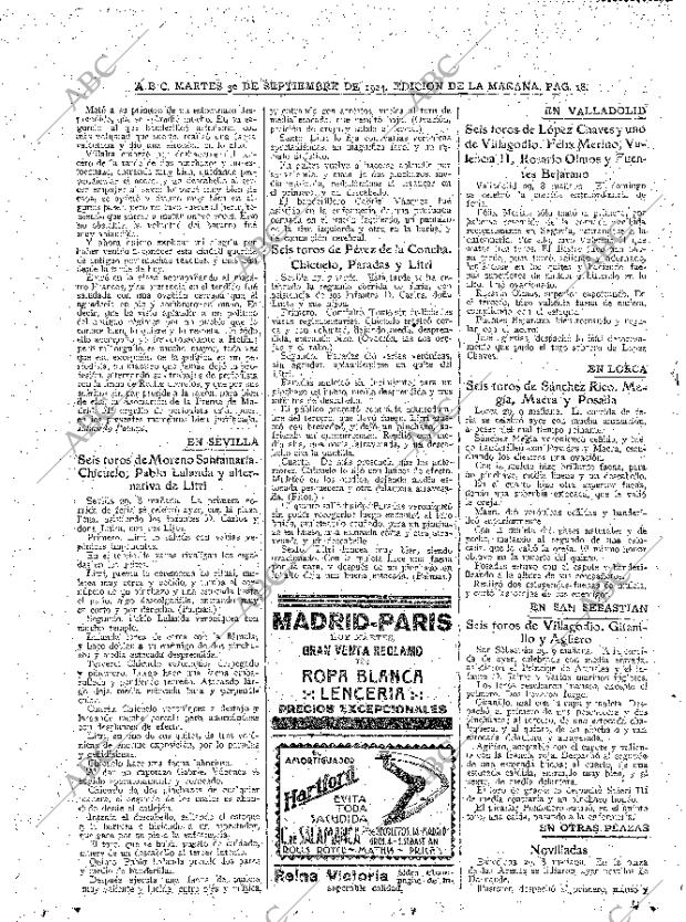 ABC MADRID 30-09-1924 página 18