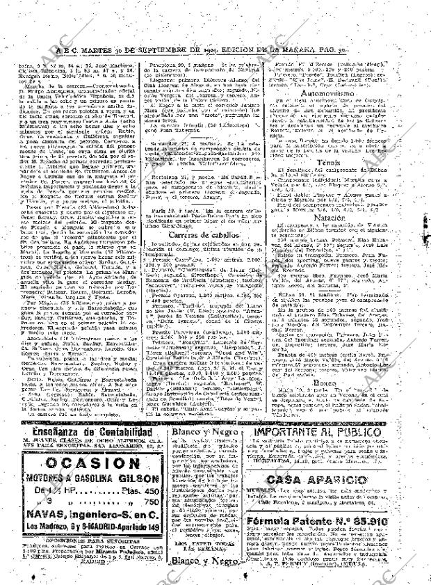 ABC MADRID 30-09-1924 página 30