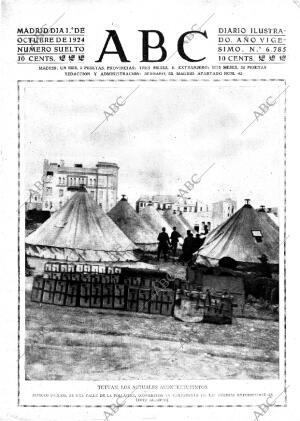 ABC MADRID 01-10-1924 página 1