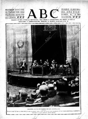 ABC MADRID 02-10-1924 página 1