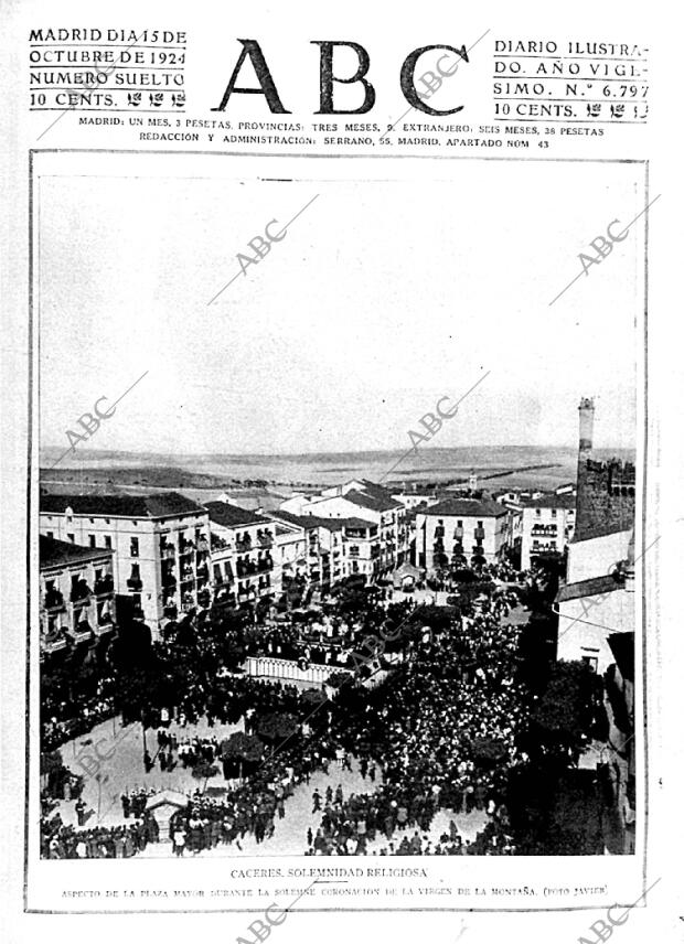 ABC MADRID 15-10-1924 página 1