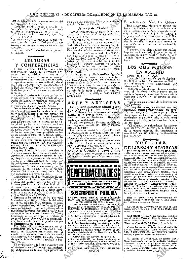 ABC MADRID 15-10-1924 página 20