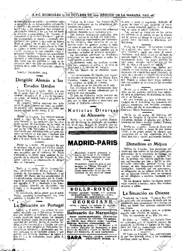 ABC MADRID 15-10-1924 página 26