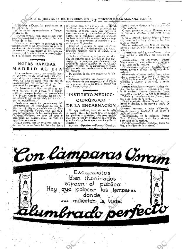 ABC MADRID 16-10-1924 página 10