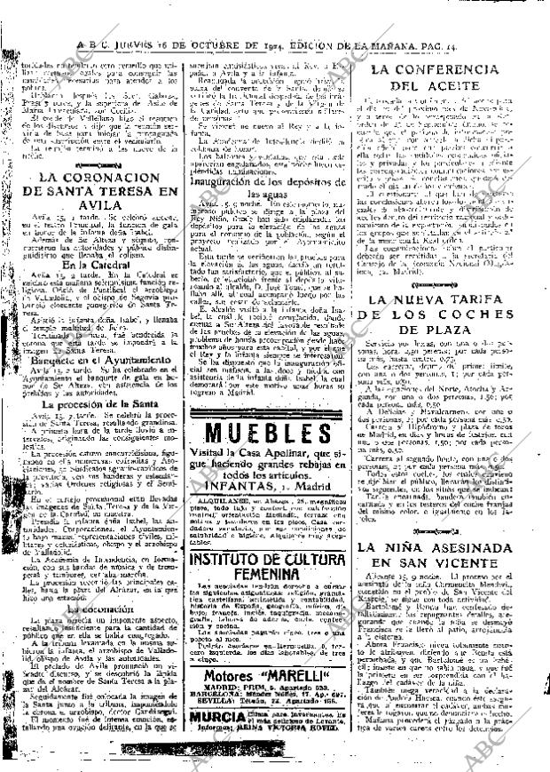 ABC MADRID 16-10-1924 página 14