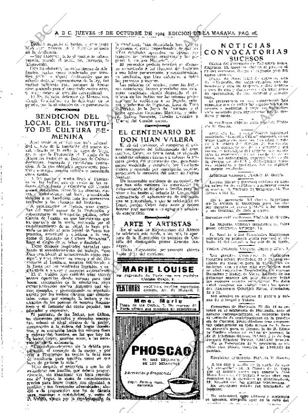 ABC MADRID 16-10-1924 página 26