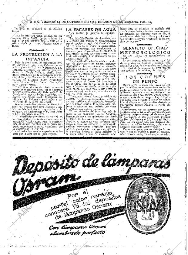 ABC MADRID 24-10-1924 página 10