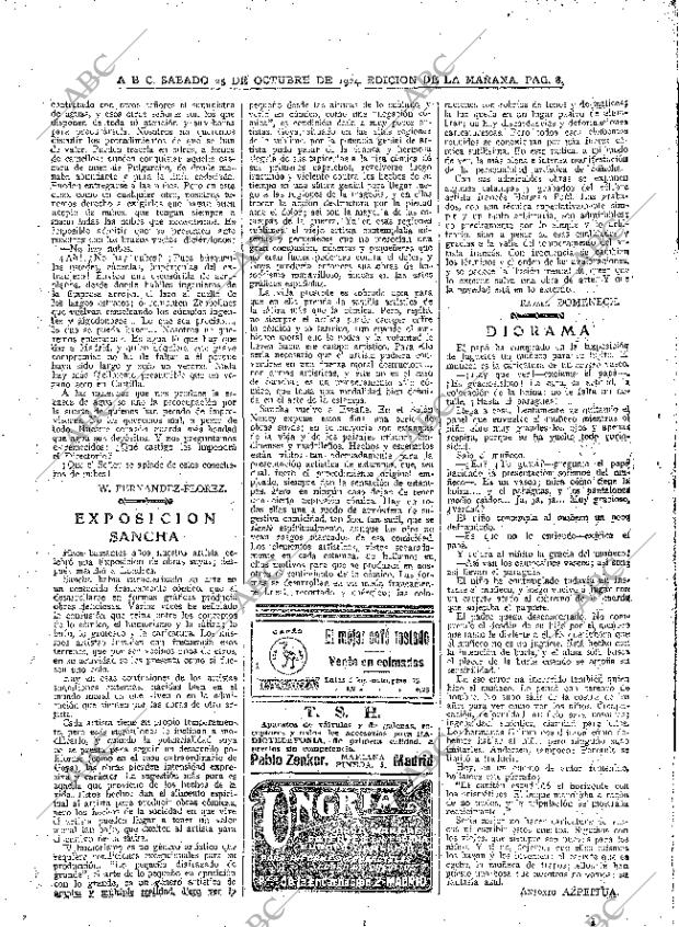 ABC MADRID 25-10-1924 página 8
