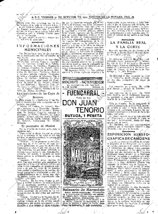 ABC MADRID 31-10-1924 página 18
