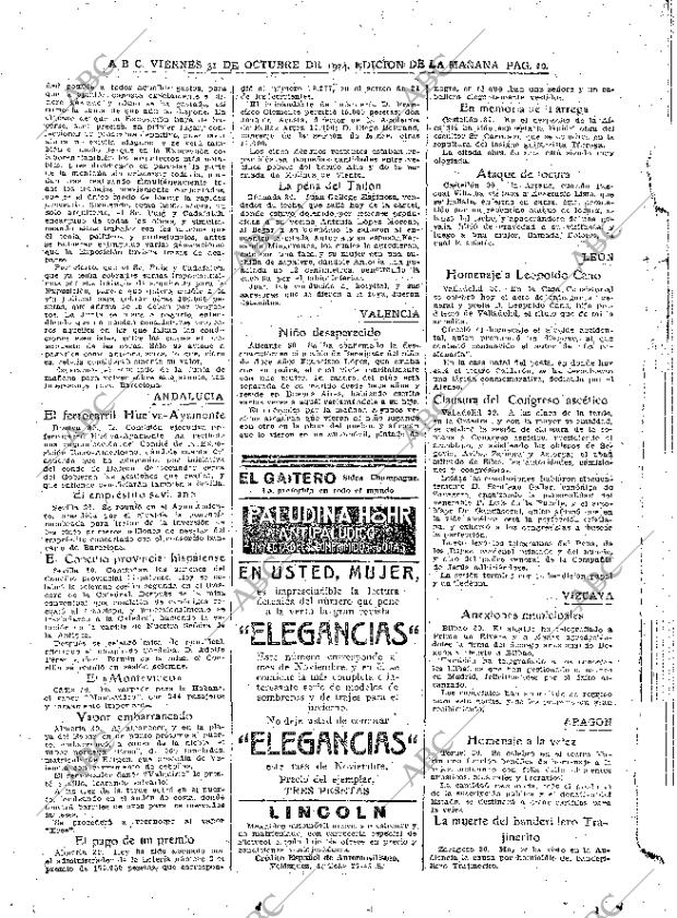 ABC MADRID 31-10-1924 página 20