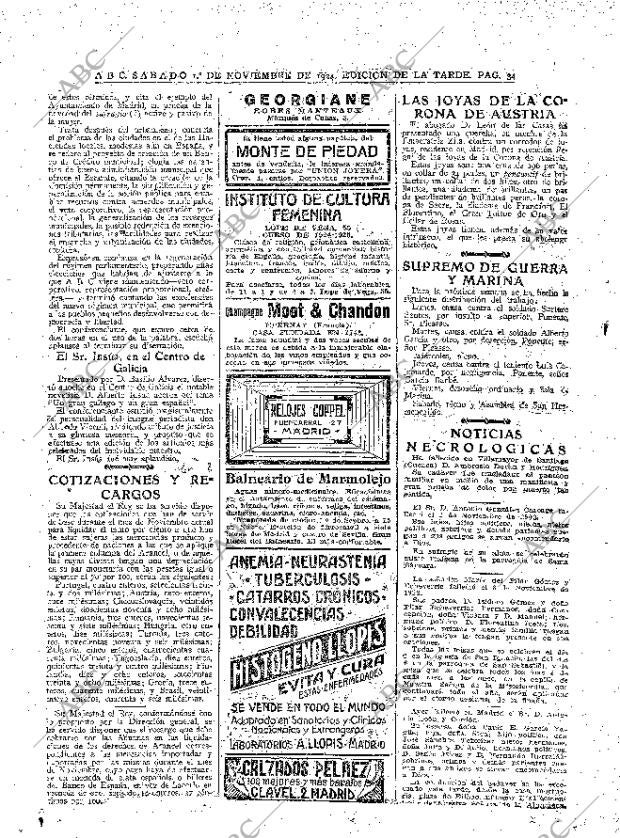 ABC MADRID 01-11-1924 página 34