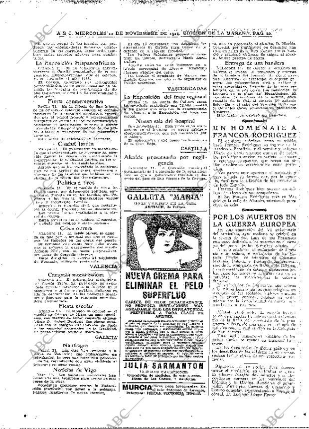 ABC MADRID 12-11-1924 página 20