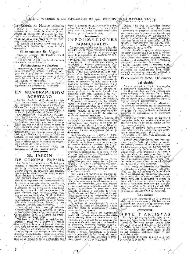 ABC MADRID 14-11-1924 página 15