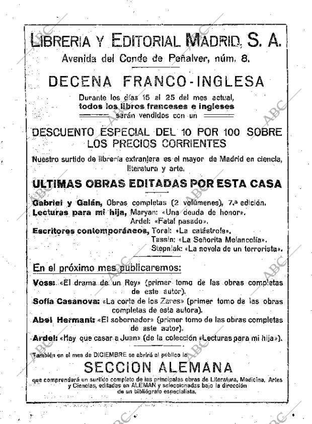 ABC MADRID 14-11-1924 página 33