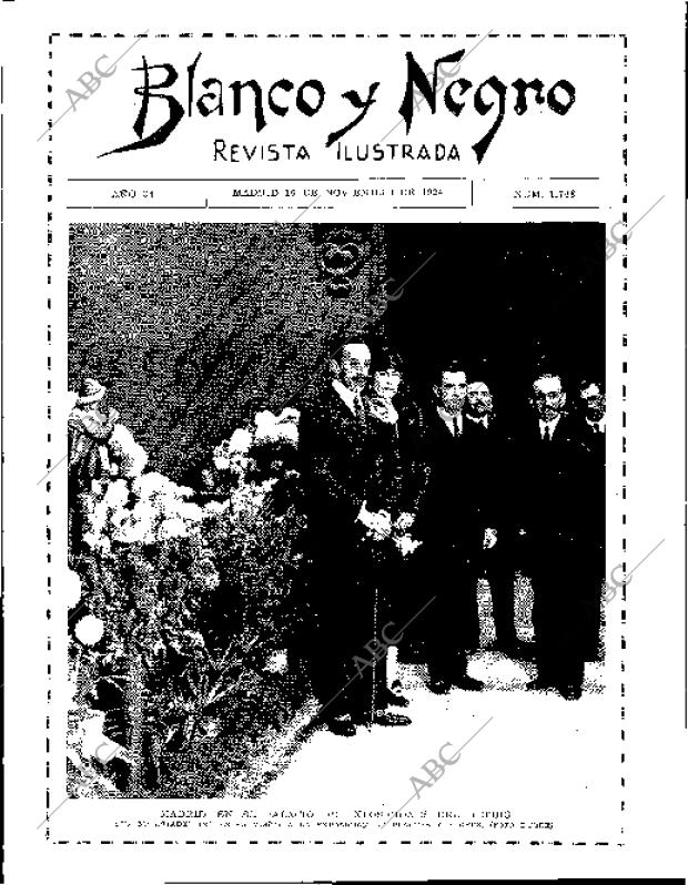 BLANCO Y NEGRO MADRID 16-11-1924 página 23