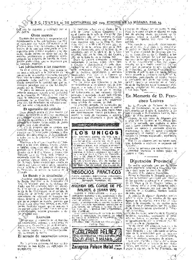 ABC MADRID 20-11-1924 página 14