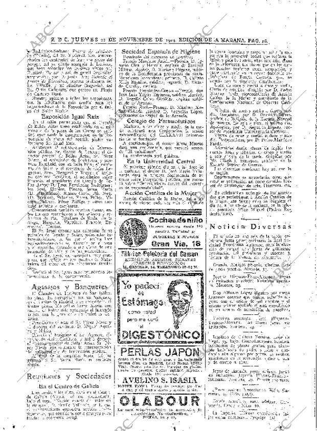 ABC MADRID 20-11-1924 página 16