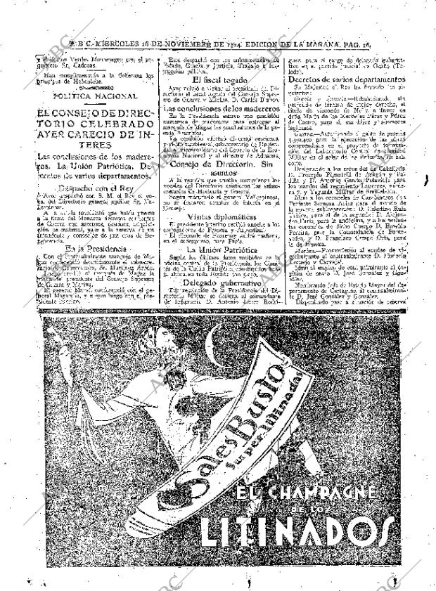 ABC MADRID 26-11-1924 página 16