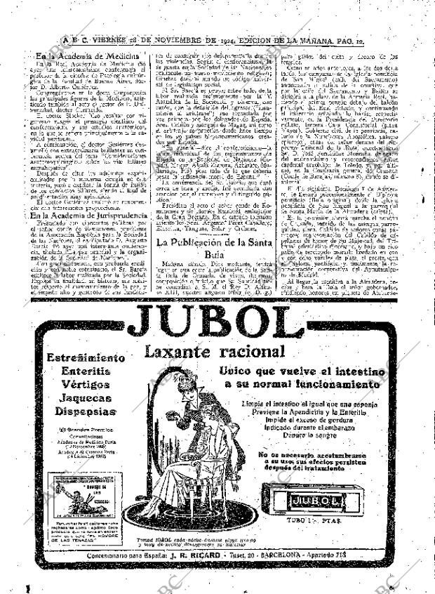 ABC MADRID 28-11-1924 página 12