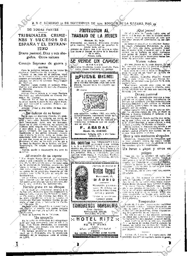 ABC MADRID 30-11-1924 página 29