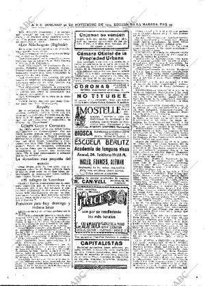 ABC MADRID 30-11-1924 página 33