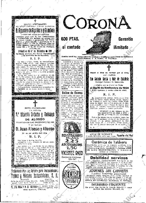 ABC MADRID 30-11-1924 página 39