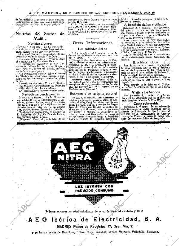 ABC MADRID 09-12-1924 página 10