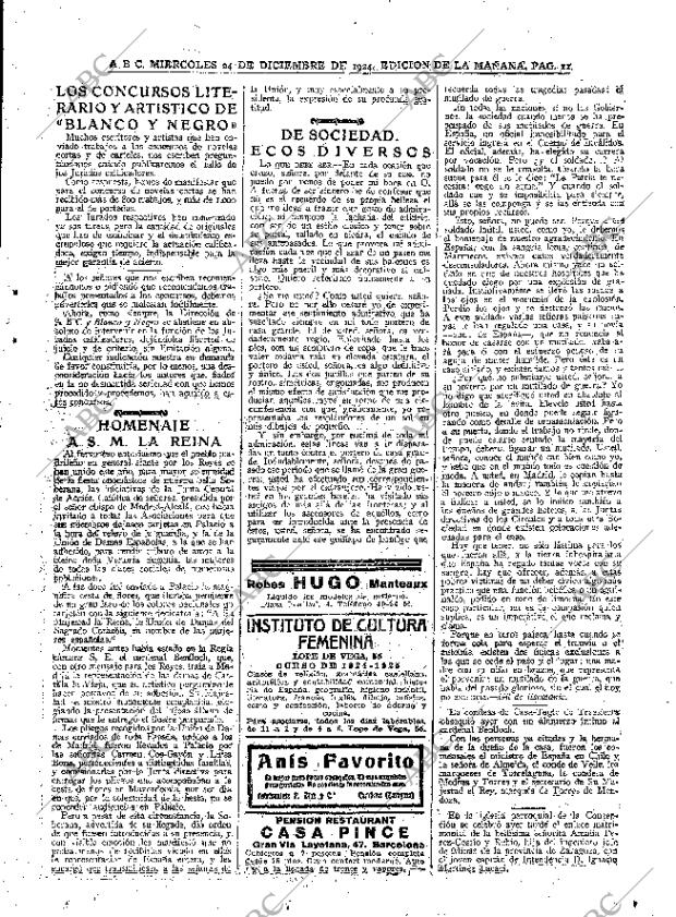 ABC MADRID 24-12-1924 página 11