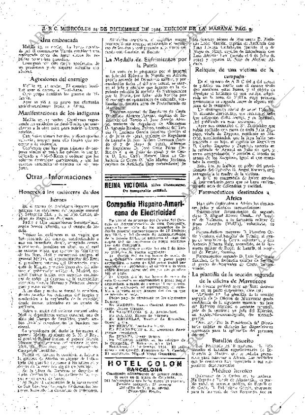 ABC MADRID 24-12-1924 página 9