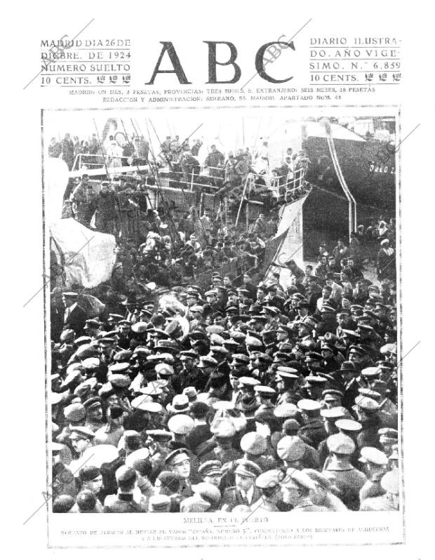 ABC MADRID 26-12-1924 página 1