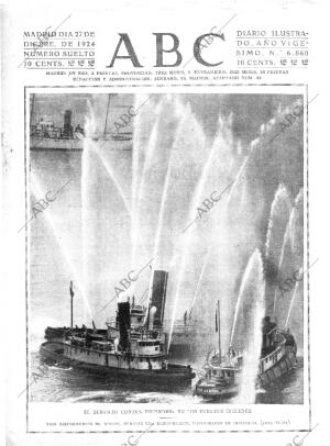 ABC MADRID 27-12-1924 página 1