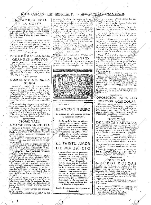 ABC MADRID 27-12-1924 página 23