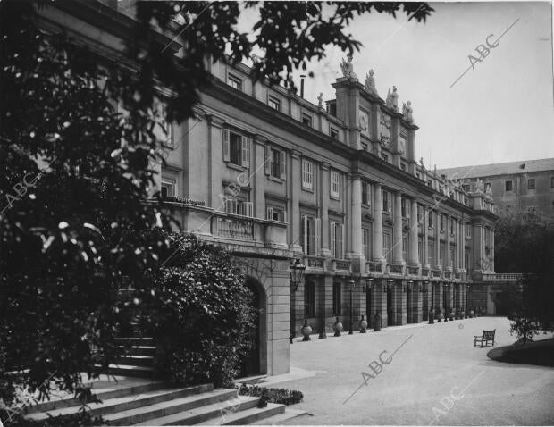 Fachada del Palacio de Liria, residencia del Duque de Alba