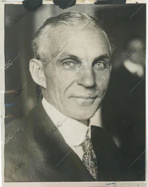 (Ca.). Retrato de henry Ford