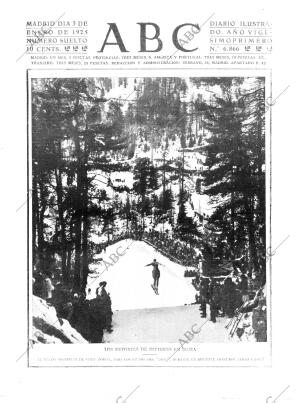 ABC MADRID 03-01-1925 página 1