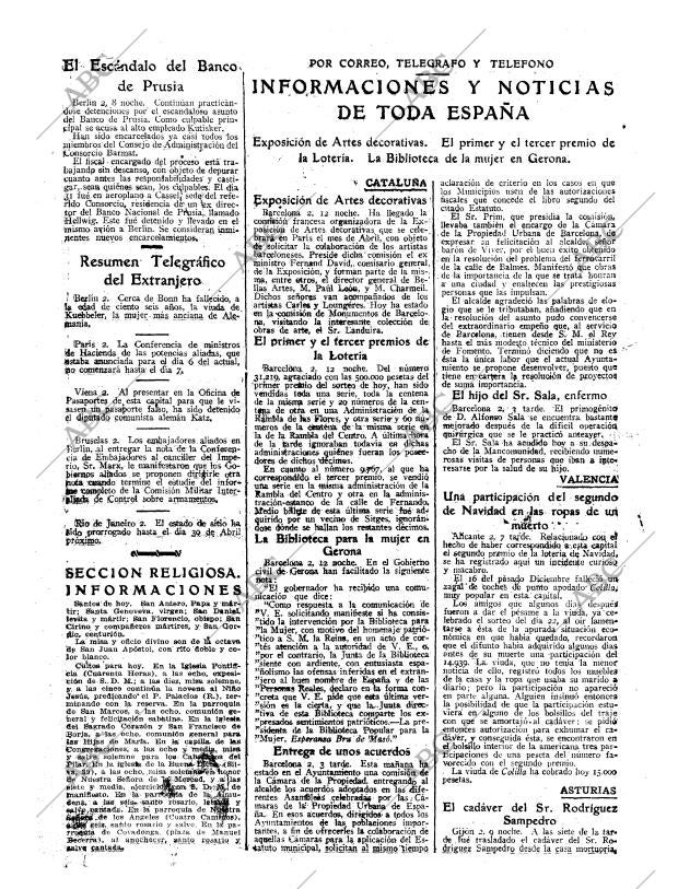 ABC MADRID 03-01-1925 página 22