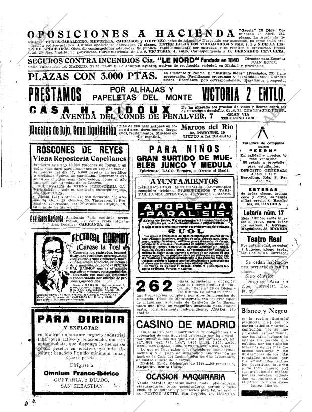 ABC MADRID 03-01-1925 página 34