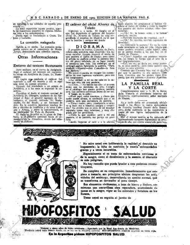 ABC MADRID 03-01-1925 página 8