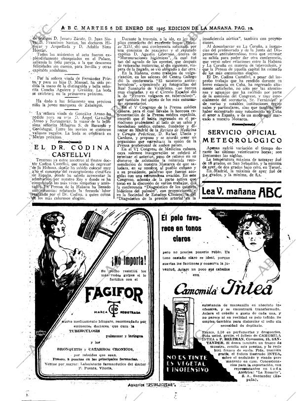 ABC MADRID 06-01-1925 página 10