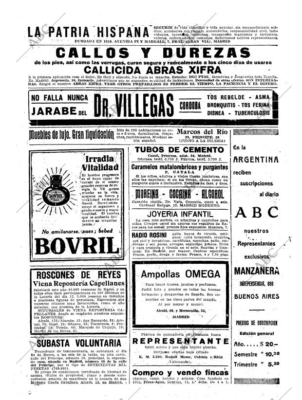 ABC MADRID 06-01-1925 página 38