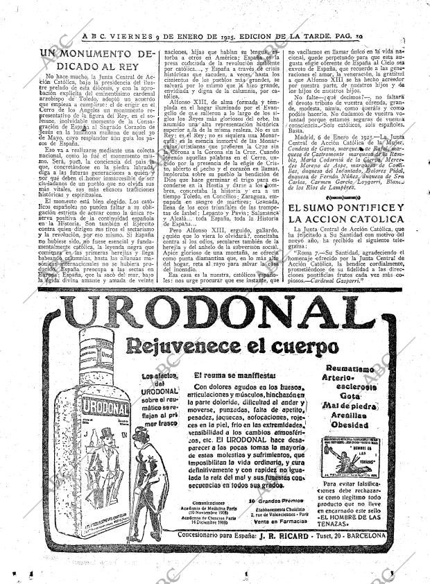 ABC MADRID 09-01-1925 página 10