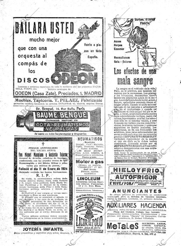 ABC MADRID 09-01-1925 página 28