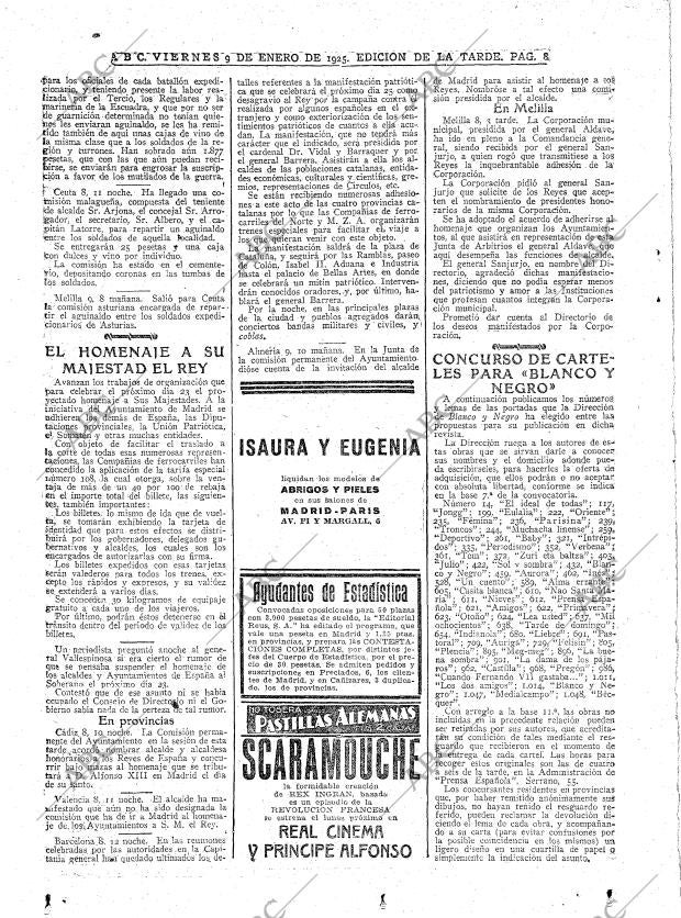 ABC MADRID 09-01-1925 página 8