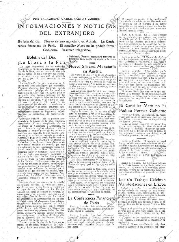 ABC MADRID 10-01-1925 página 19